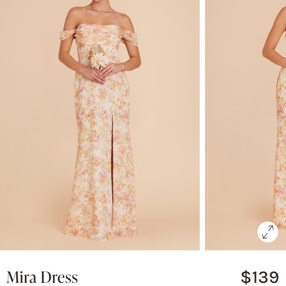 Birdy Grey Floral Maxi Dress in Pink and Cream